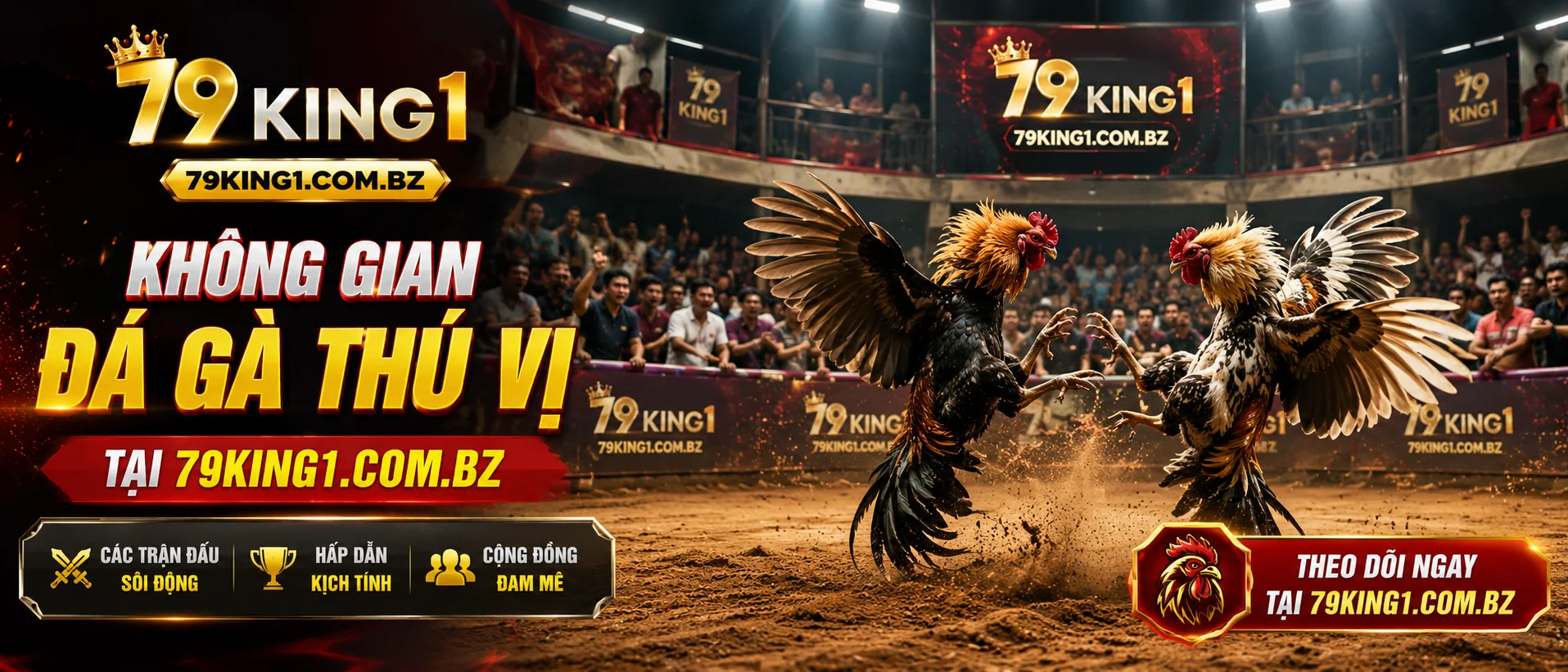 Đá Gà Trực Tiếp trên nền tảng 79King1