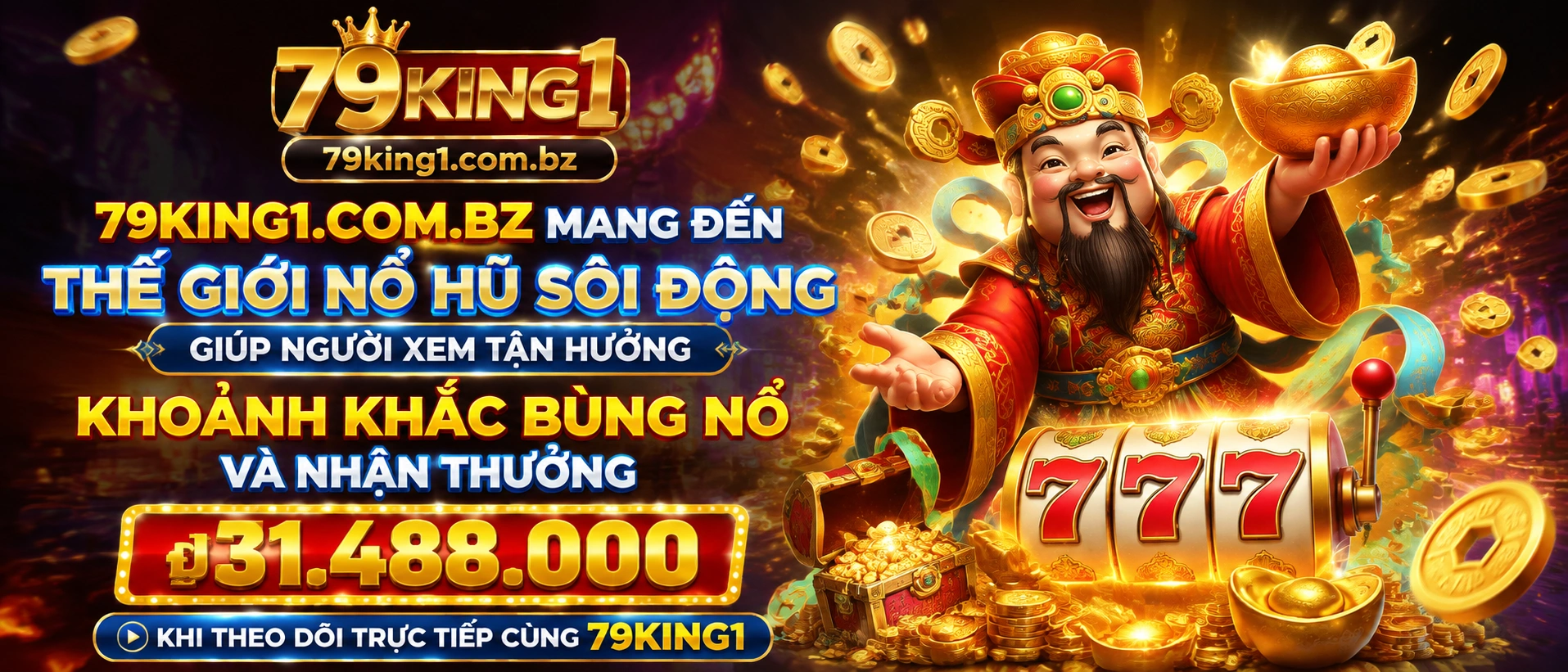 Giao diện Nổ Hũ 79KING1 với danh mục game rõ ràng