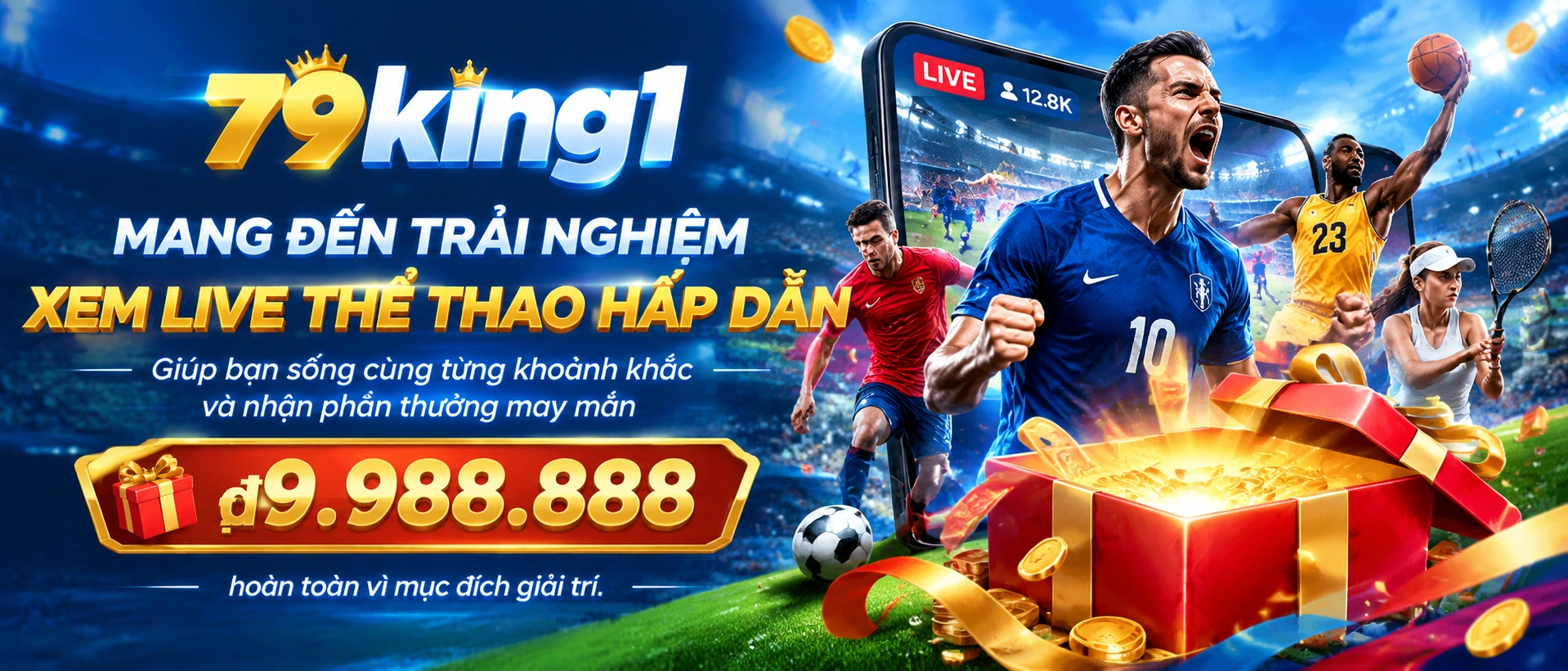 Danh mục thể thao đa dạng trên 79king1.com.bz
